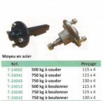moyeux acier