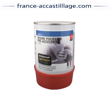 Résine polyester thixotrope