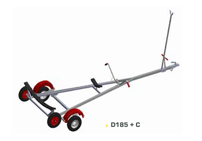 Remorque D�riveur C.U 135 � 210 kg