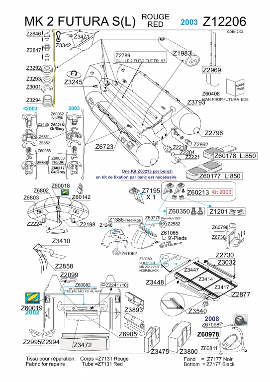 Mk II FUTURA Sport Rouge 2003
