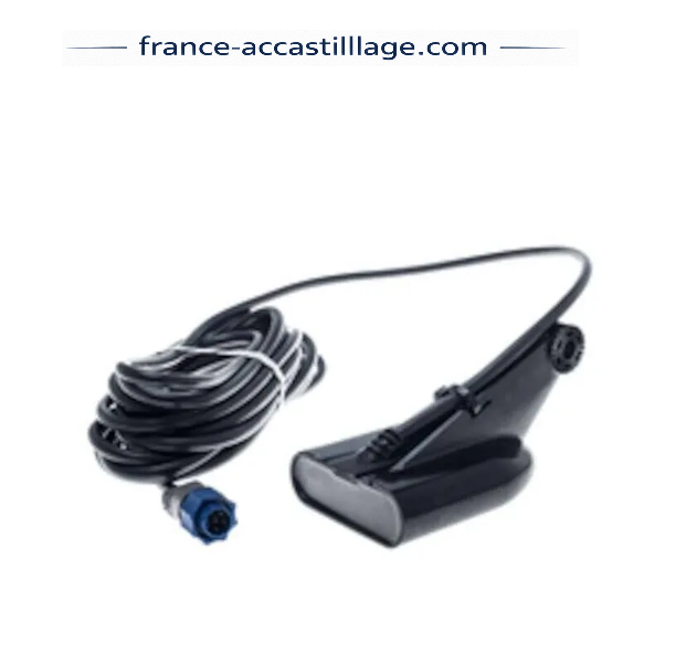 Sonde Lowrance Broadband et DownScan 50 kHz/200 kHz, montage sur tableau arri�re