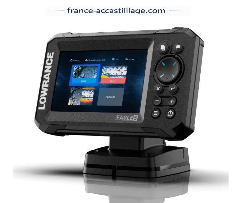 Combin� GPS/sondeur Lowrance Eagle 5 avec sonde SplitShot