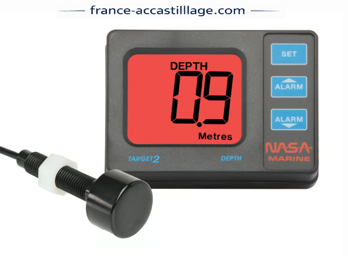 Sondeur Target : livr� avec sonde 150kHz, c�ble 7m et capot