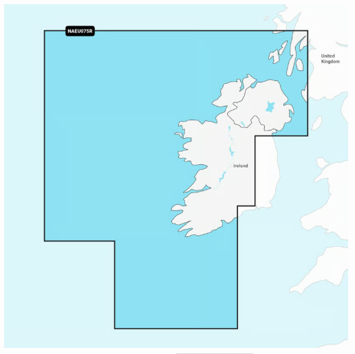 Carte Navionics+ Regular SD - COTE OUEST IRLANDE
