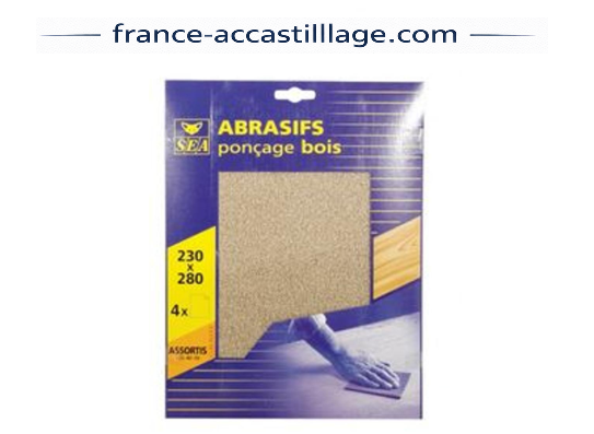 Pochettes d'abrasif � sec SOROMAP