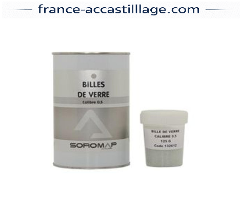 Additif bille de verre calibr�e SOROMAP